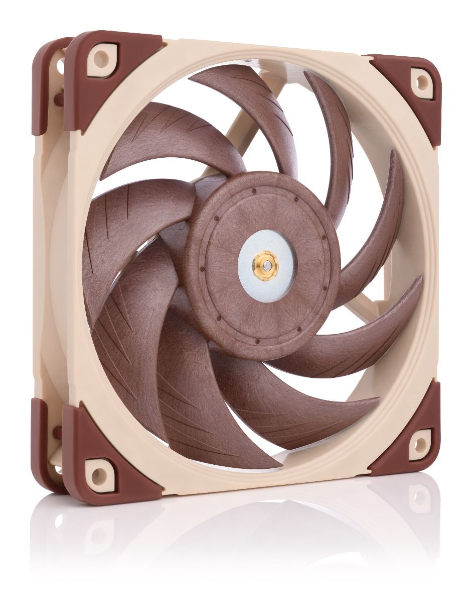Ventilateur PC Noctua NF-A12x25 FLX 120mm - 1200 RPM, Couleur Beige/marron, Neuf