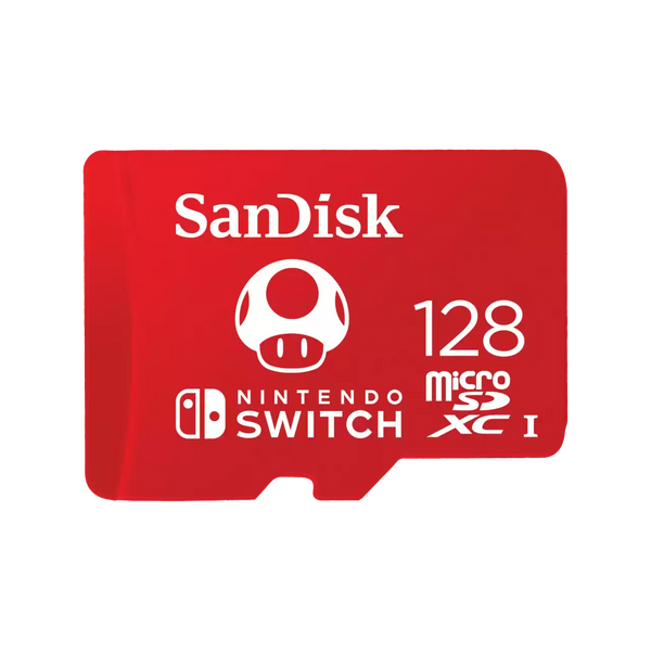 SanDisk 128GB for Nintendo Switch 100MB/s(R) 90MB/s(W) SDSQXAO-128G-GNCZN 772-4437