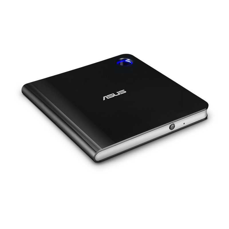ASUS SBW-06D5H-U/BLACK Slim Portable Blu-ray Writer (USB Type-C and Type-A)