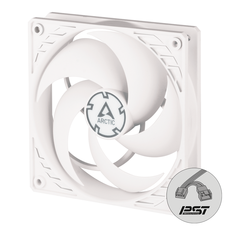 ARCTIC P12 PWM PST A-RGB 0dB 3 pcs value pack White 白色 120mm Case Fan
