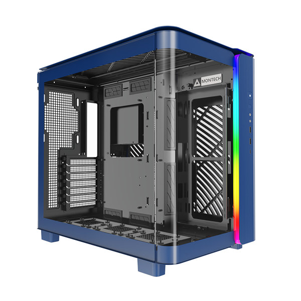 MONTECH KING 95 Blue Tempered Glass ATX Case MO-CA-KING95-BLUE