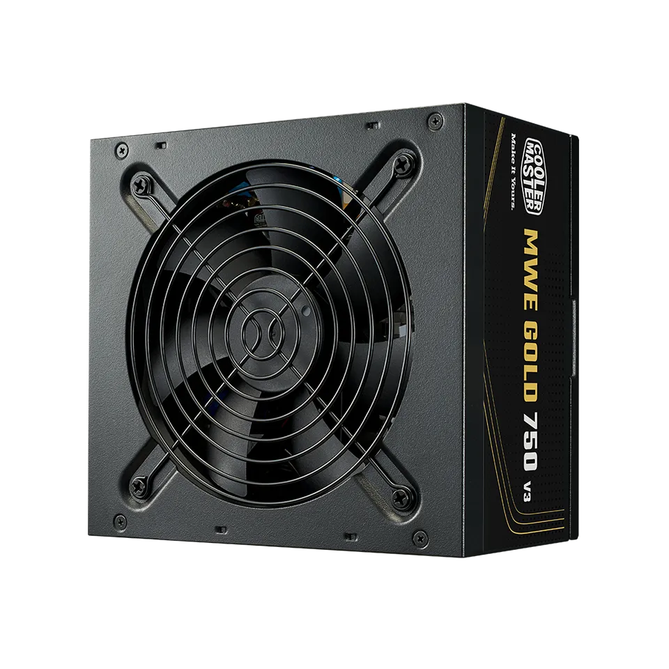 Cooler Master 750W MWE Gold V3 ATX 3.1 80Plus Gold Power Supply (MPE-7