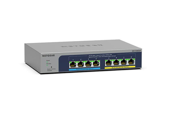 NETGEAR MS108EUP 8-port Multi-Gigabit (2.5G) Ultra60 PoE++ Ethernet Plus Switch (230W)