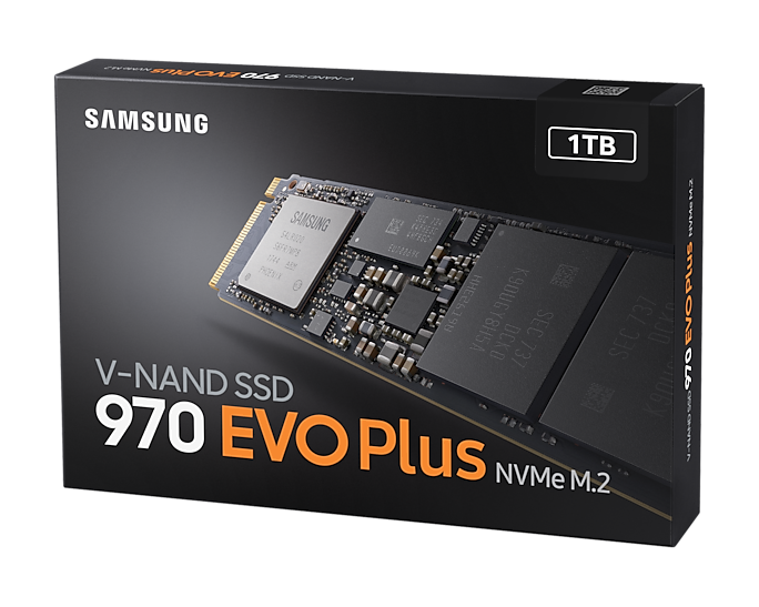Samsung 1TB 970 EVO Plus MZ-V7S1T0BW M.2 2280 PCIe Gen3 x4 SSD