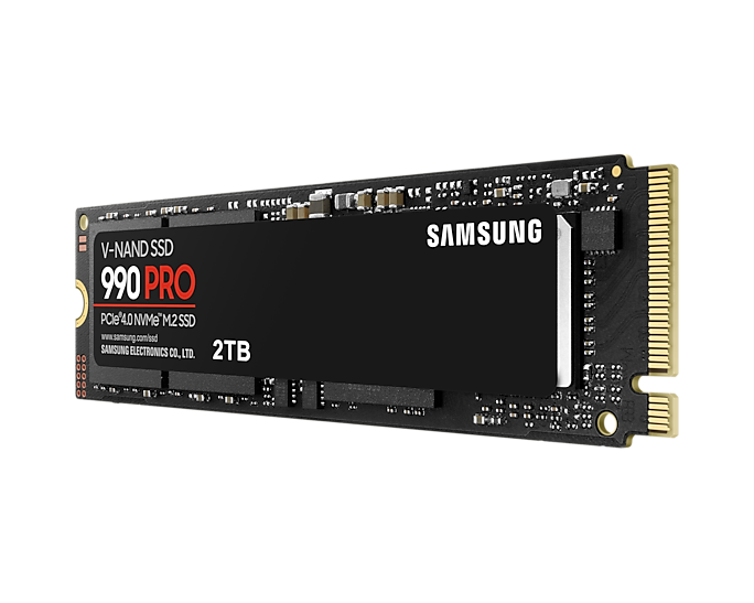 Samsung 2TB 990 PRO MZ-V9P2T0BW M.2 2280 PCIe Gen4 x4 SSD