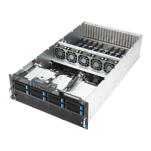 ASUS ESC8000-E11 4U 雙插槽(Intel®Xeon®Gen4/Gen5) GPU伺服器 (Ask)