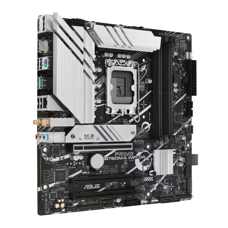ASUS PRIME B760M-A WIFI D4 DDR4,LGA 1700 mATX Motherboard