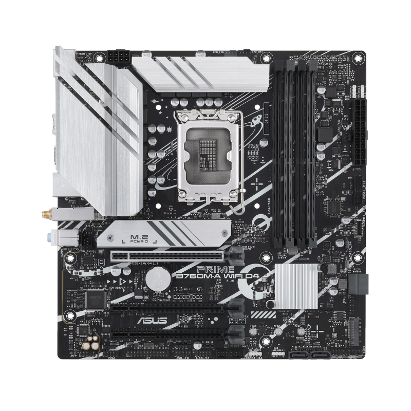 ASUS PRIME B760M-A WIFI D4 DDR4,LGA 1700 mATX Motherboard