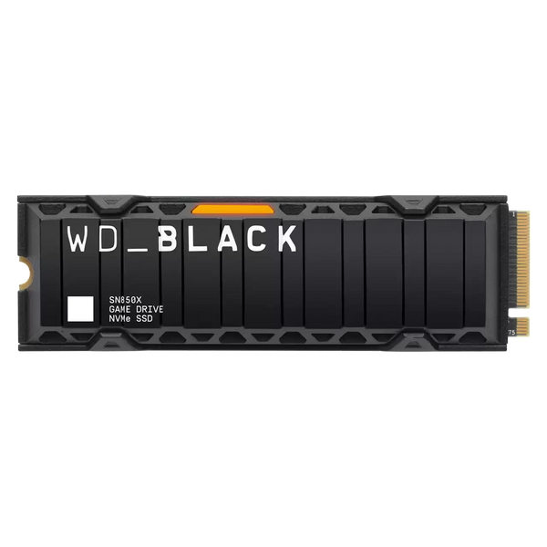 WD_BLACK 1TB SN850X w/Heatsink WDS100T2XHE M.2 2280 PCIe Gen4 x4 SSD