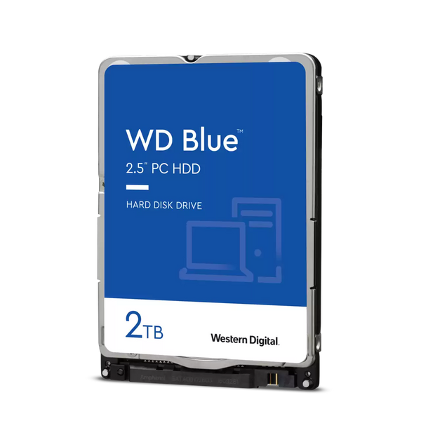 WD 2TB Blue WD20SPZX 2.5" SATA 5400rpm 128MB Cache HDD