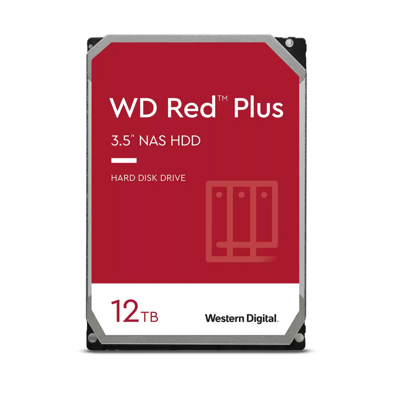WD 12TB Red Plus WD120EFBX NAS 3.5" SATA 7200rpm 256MB Cache HDD