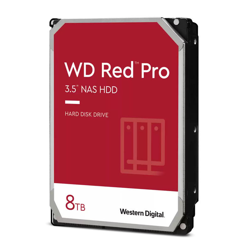 WD 8TB Red Pro WD8003FFBX NAS 3.5" SATA 7200rpm 256MB Cache HDD