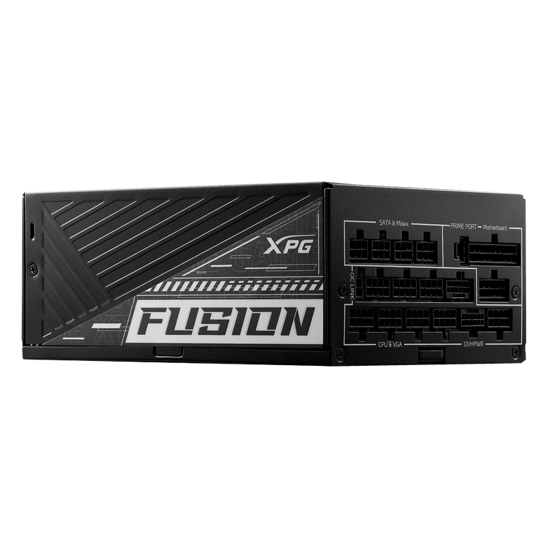 ADATA 1600W XPG FUSION 1600 TITANIUM PCIe 5.0 ATX 3.0 80Plus Platinum Full Modular Power Supply (FUSION1600T-BKCGB)