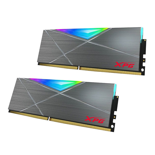 ADATA 32GB Kit (2x16GB) XPG SPECTRIX D50 Black AX4U320016G16A-DT50 RGB DDR4 3200MHz Memory 