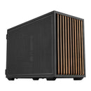 LIAN LI DAN Cases B4-mATX - Black 黑色木紋 MATX Case B4X-WD Black