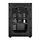 LIAN LI DAN Cases B4-mATX - Black 黑色木紋 MATX Case B4X-WD Black