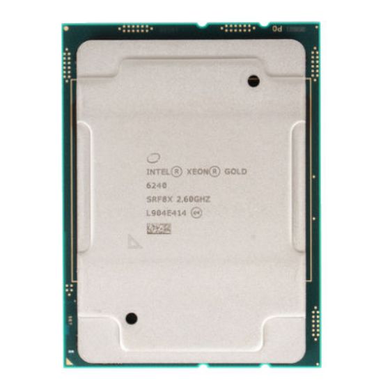 Intel Xeon Gold 6240 Tray Processor 18C 36T, 24.75M Cache, 2.60 GHz, F