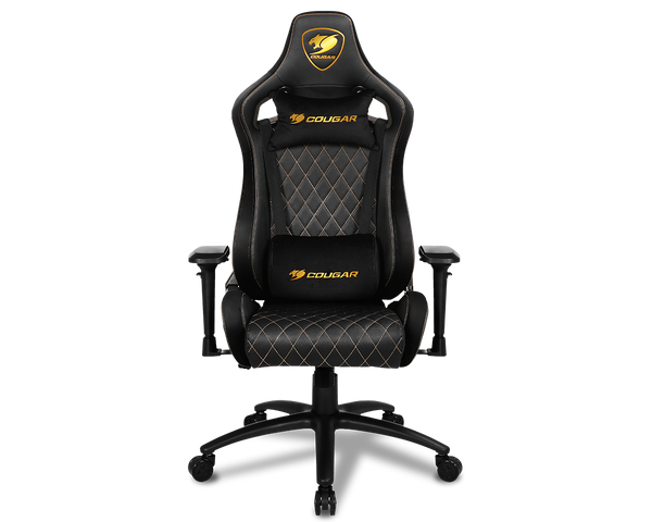 Cougar Armor S Royal High Back Ergonomic Gaming Chair (Black Gold) (Royal Royal Luxury Edition) (Direct Delivery from Agent) 