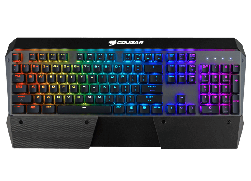 Cougar Attack X3 RGB-RD - Cherry MX Mechanical Switch  (Red Switch) 背光紅軸機械式鍵盤 (黑色)