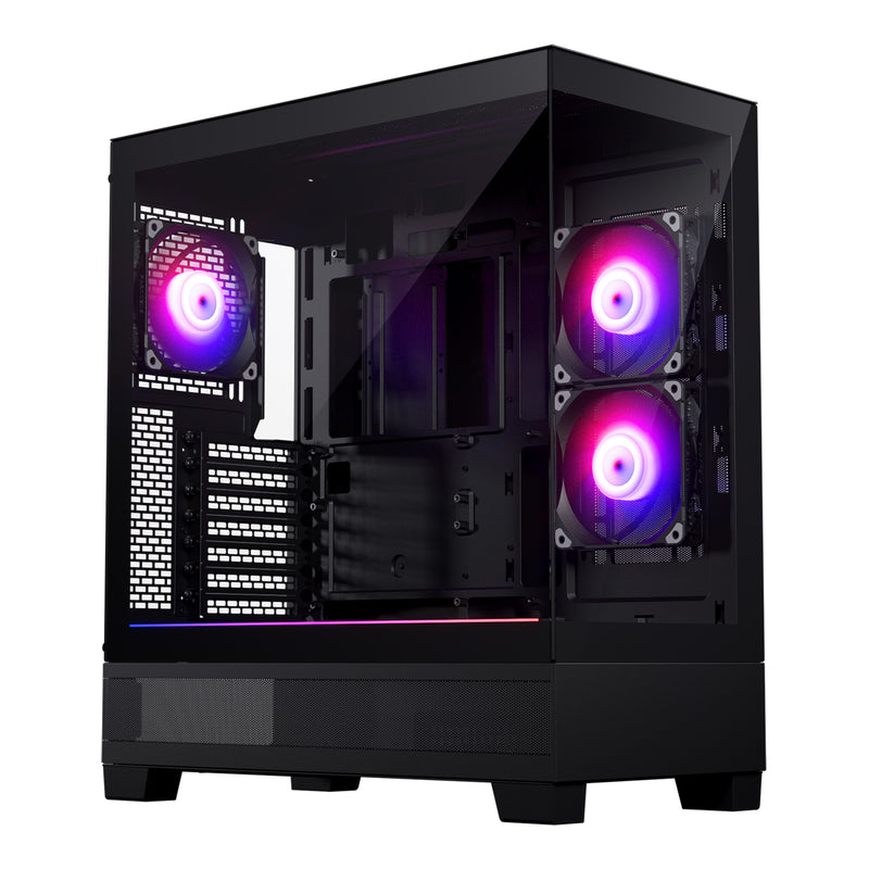 Phanteks XT VIEW Black Tempered Glass ATX Case PH-XT523V1-DBK01 