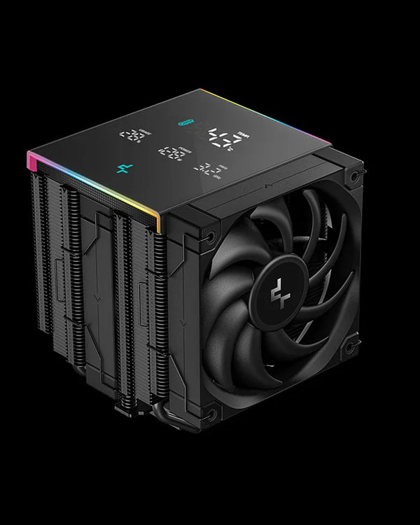 DeepCool AK620 DIGITAL PRO Black 黑色 Performance Air Cooler, Real-Time CPU Status Screen (TH-DAK62DP)