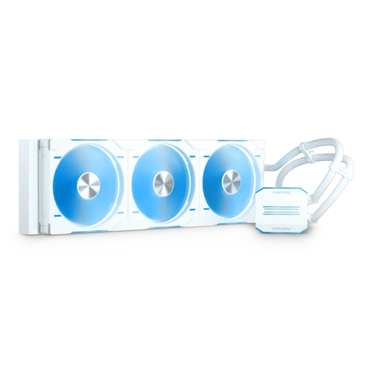 Phanteks Glacier One 420D30 X2 D-RGB AIO Liquid CPU Cooler - WHITE (PH-GO420D30_DWT02)