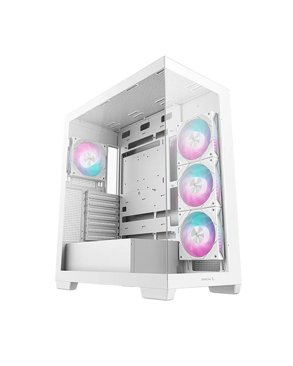 DeepCool CG580 4F White 白色 ATX Case (預裝 4把 ARGB 風扇) (CA-CG584FW)