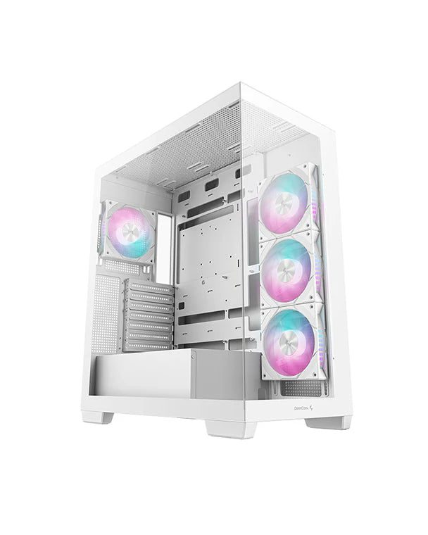 DeepCool CG580 4F White 白色 ATX Case (預裝 4把 ARGB 風扇) (CA-CG584FW)