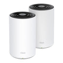 TP-Link Deco PX50P2 AX3000 WiFi 6 Plus + G1500 G.hn Hybrid Mesh WiFi System (2件裝)