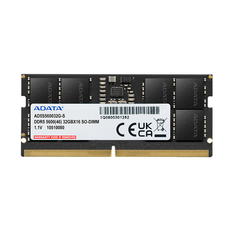 ADATA Premier DDR5 SODIMM 16GB DDR5 5600MHz AD5S560016G-S Memory