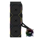 LIAN LI HydroShift II LCD-C 360TL Black 黑色 360mm Liquid CPU Cooler (GHS2LCD36TB)
