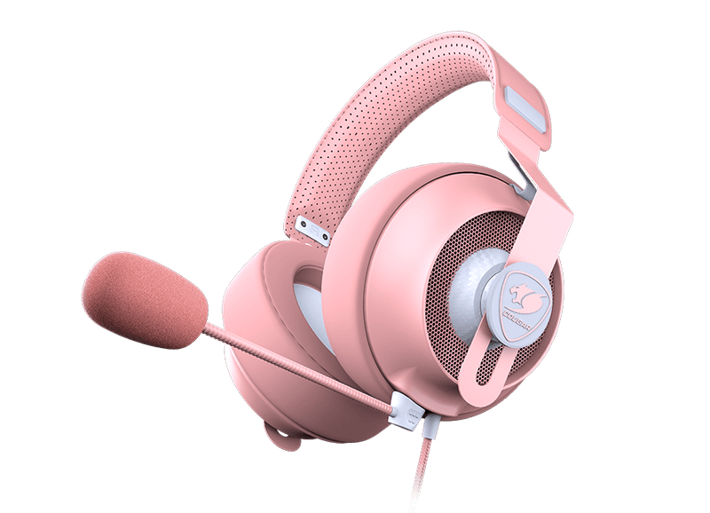 Cougar PHONTUM-S-PINK Headset Gaming Headset Microphone (Pink) 