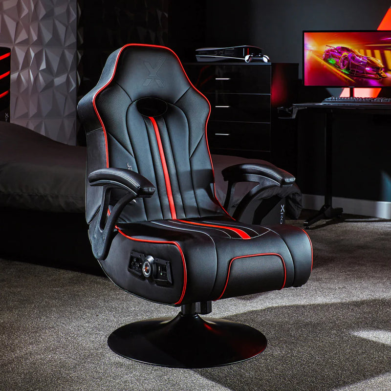 X Rocker Torque 2.1 Dual Pedestal Wireless Audio 2.1聲道 腰部震動人體工學電競椅 (代理免費送貨及安裝)