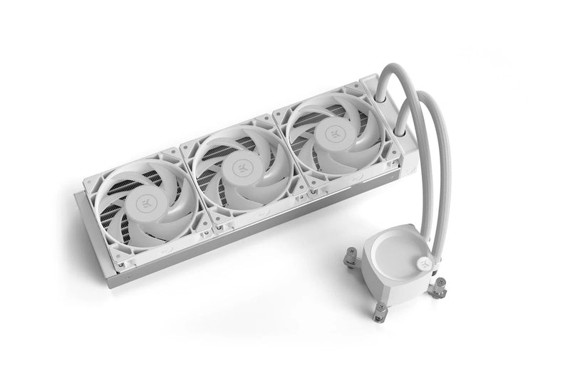 EKWB EK-Nucleus AIO CR360 Lux D-RGB WHITE White 360mm Liquid CPU Cooler 3831109897850