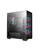 DeepCool CG580 4F Black 黑色 ATX Case (預裝 4把 ARGB 風扇) (CA-CG584F)