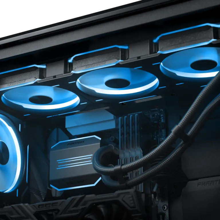 Phanteks Glacier One 420D30 X2 D-RGB AIO Liquid CPU Cooler - BLACK (PH-GO420D30_DBK02)