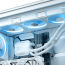 Phanteks Glacier One 420D30 X2 D-RGB AIO Liquid CPU Cooler - WHITE (PH-GO420D30_DWT02)