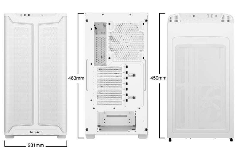 BE QUIET! BGW77 PURE BASE 501 DX WHITE 白色 ATX Case CA-B501DXW