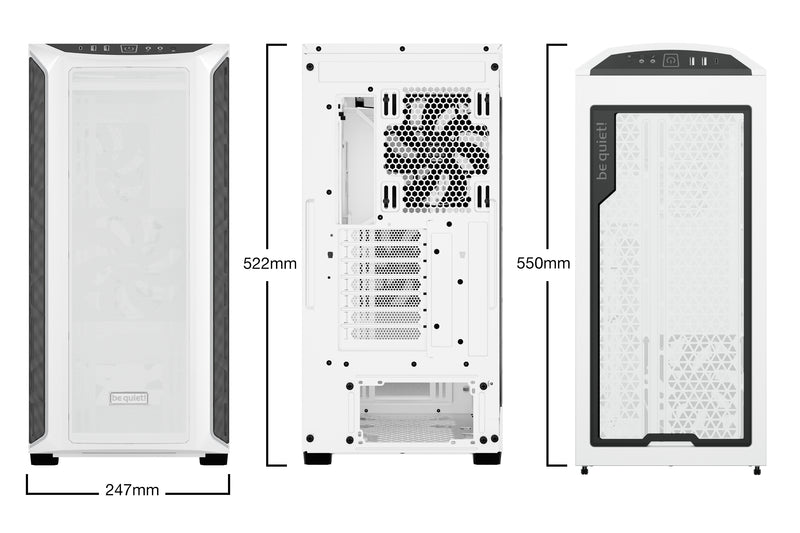 BE QUIET! SHADOW BASE 800 DX White Tower Case BGW62