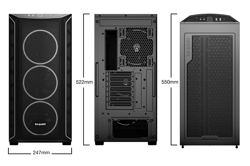 BE QUIET! SHADOW BASE 800 FX Black Tower Case BGW63