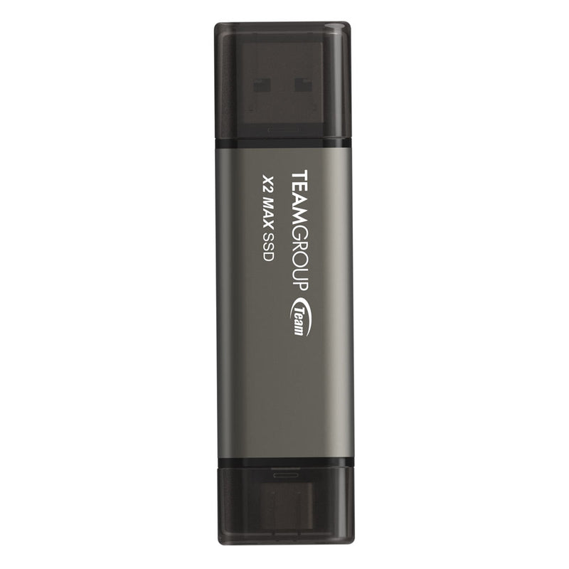 TEAMGROUP 1TB X2 MAX Dual USB-C/USB-A 3.2 Gen 2 手指型外置攜帶式 Portable SSD TX2MAX31TBT01 (HD-X2MAX1T)
