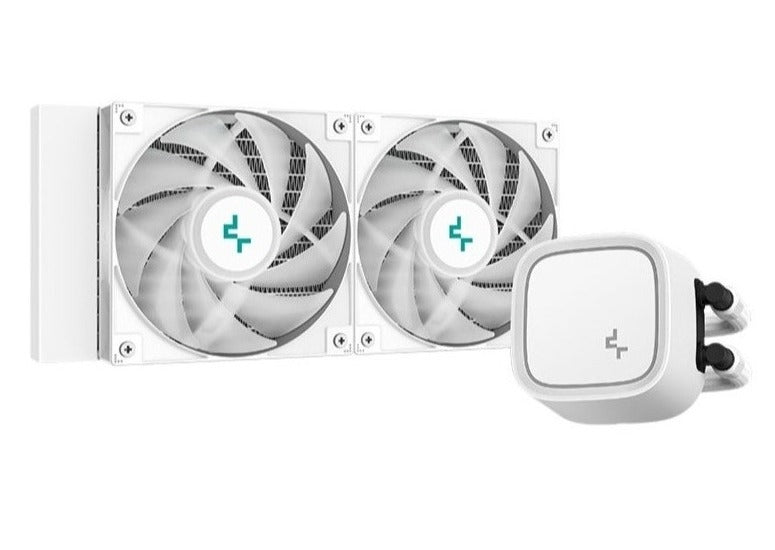DeepCool LE520 240mm (White) ARGB Water Cooling Radiator RGB Cooling Head 