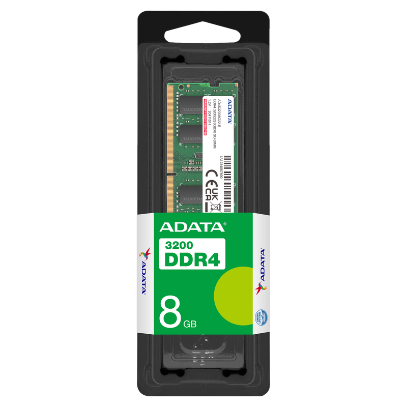 ADATA Premier DDR4 SODIMM 8GB DDR4 3200MHz AD4S32008G22-SGN Memory