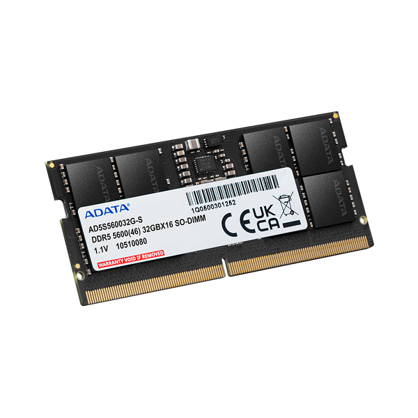 ADATA DDR5 SODIMM Premier 16GB DDR5 5600MHz AD5S560016G-S Memory (RM-A