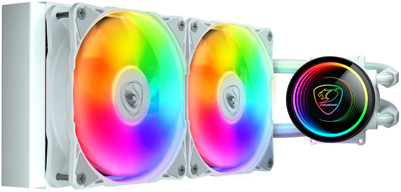Cougar Poseidon Elite ARGB White 240mm Liquid CPU Cooler