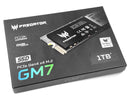 Acer Predator 1TB GM7 BL.9BWWR.118 M.2 2280 PCIe Gen4 x4 SSD (HD-AGM71T)