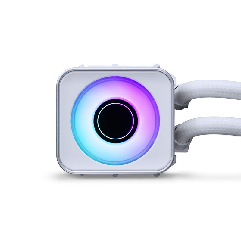 Phanteks Glacier One 360D30 X2 D-RGB AIO Liquid CPU Cooler - WHITE (PH-GO360D30_DWT02)
