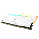 TEAMGROUP 8GB DELTA RGB White 白色 DDR4 3200MHz Memory TF4D48G3200HC16F01 (RM-DR408SW)