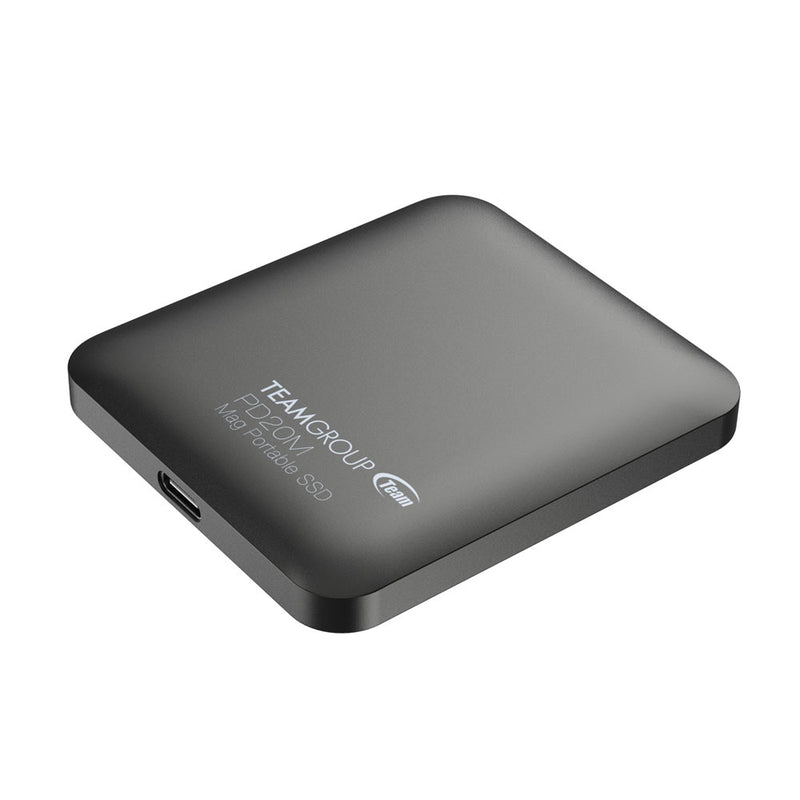 TEAMGROUP 2TB PD20M USB 3.2 Gen2 x2 Type-C Magnetic External Solid State Drive TPSEG2002T0C108 