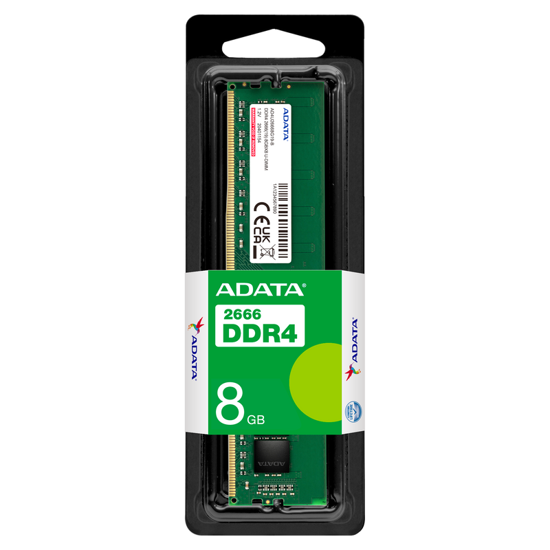 ADATA 8GB Premier AD4U26668G19-RGN / AD4U266638G19-S / AD4U26668G19-SGN DDR4 2666MHz Memory